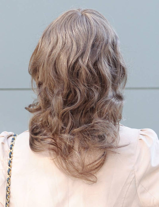 人毛100% | 細かいカールでボリュームたっぷり | ウィッグネット付き HH-135