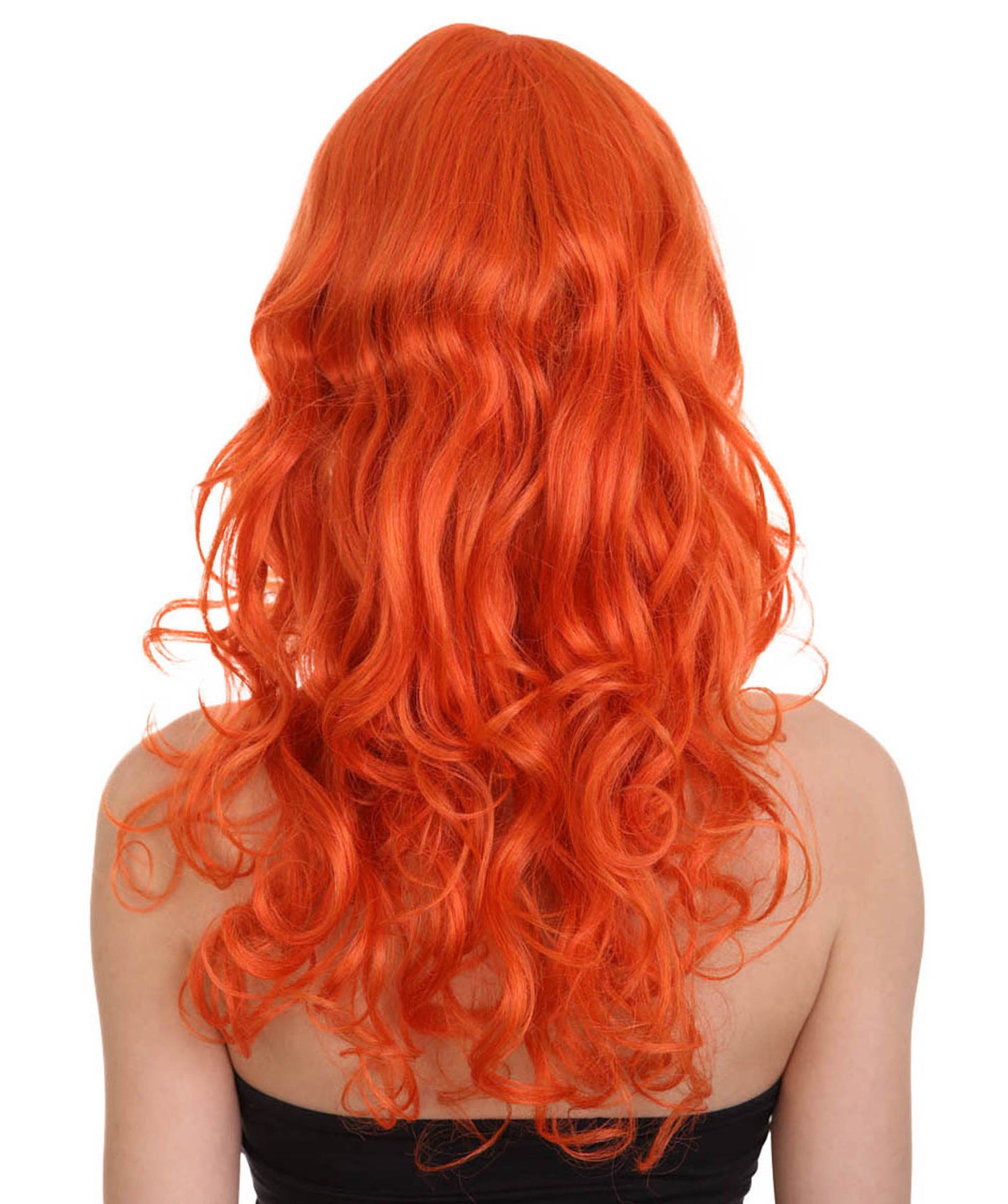 Wigs2you ハロウィンパーティー プレミアム レディース H-997 着用しやすい ベラウィッグ オレンジ色