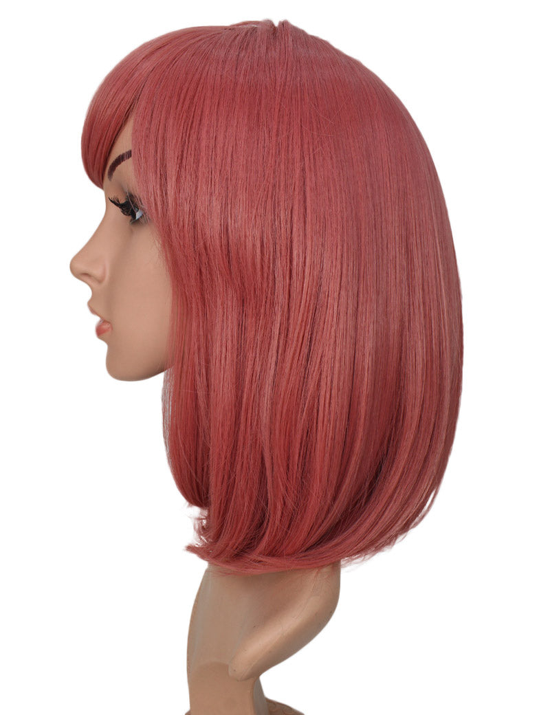 Wigs2You ミディアムストレートウィッグ サイドバング付き フルウィッグ 耐熱ファイバー製 コスプレ・イベント用 - サンディブラウン C-069
