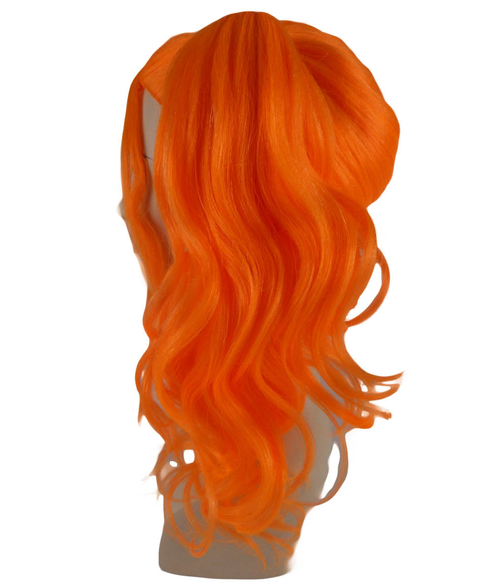 Wigs2you ハロウィンパーティー プレミアム レディース H-736 ドリー ピグテール ウィッグ パンプキン オレンジ色