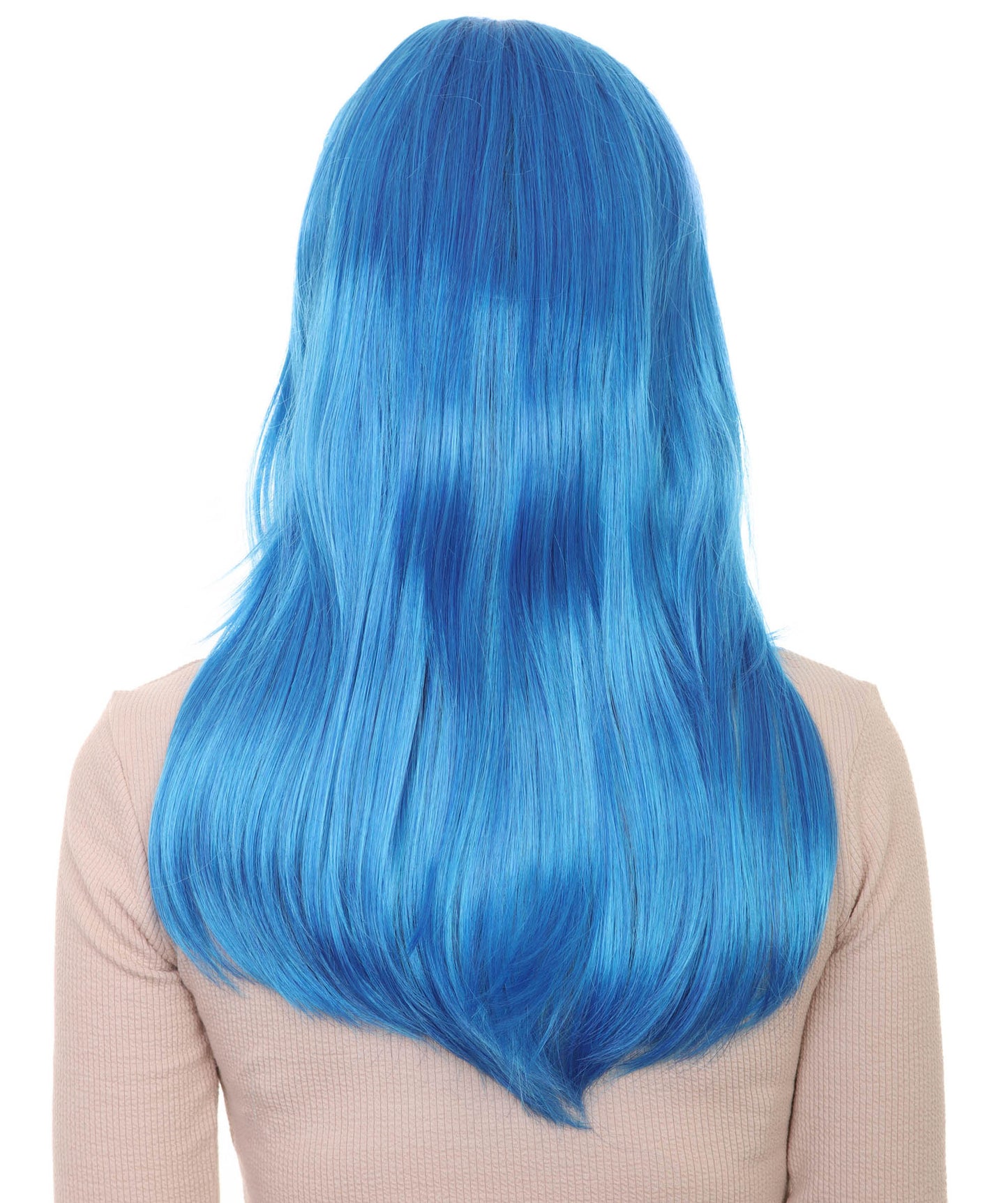 Wigs2you ハロウィン パーティー プレミアム レディース H-1045 とても快適なグラマー グリーン ウィッグ ロイヤル ブルー色