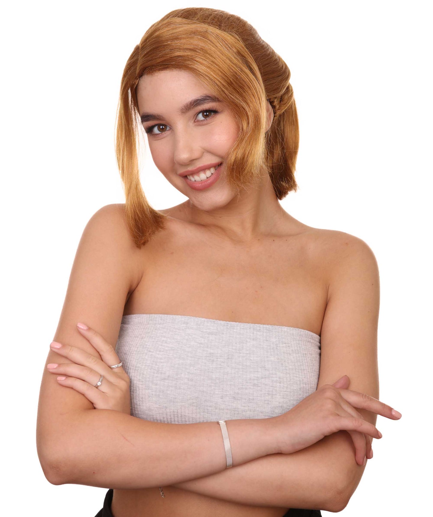ハロウィンパーティ プレミアム H-5084 女性用 キャラクター ワンダーパーク ブロンドウィッグ