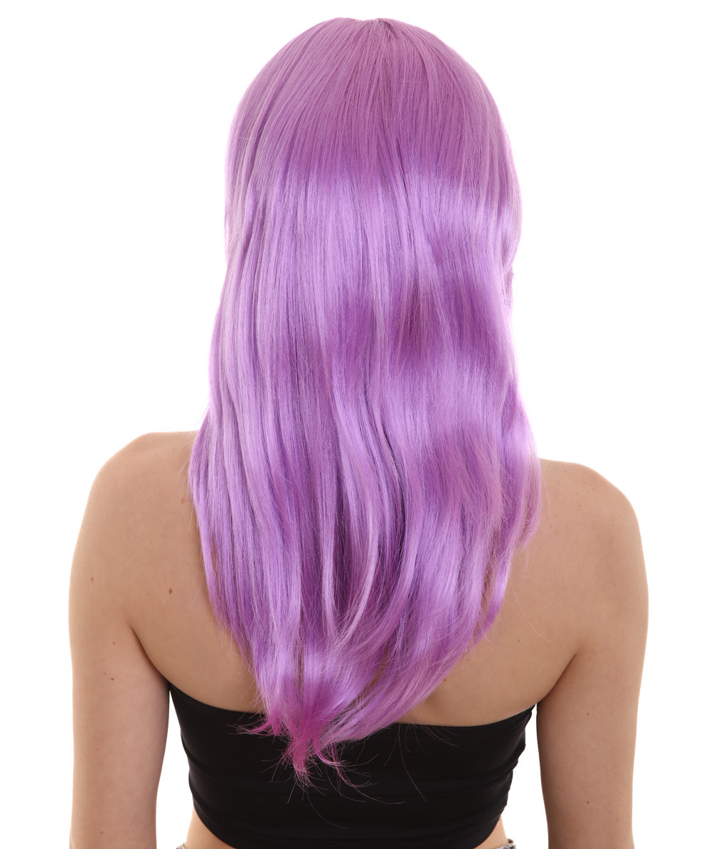 Wigs2you ハロウィン パーティー プレミアム H-941 3レイヤーのパーティー ガール ウィッグ Lt パープル カラー