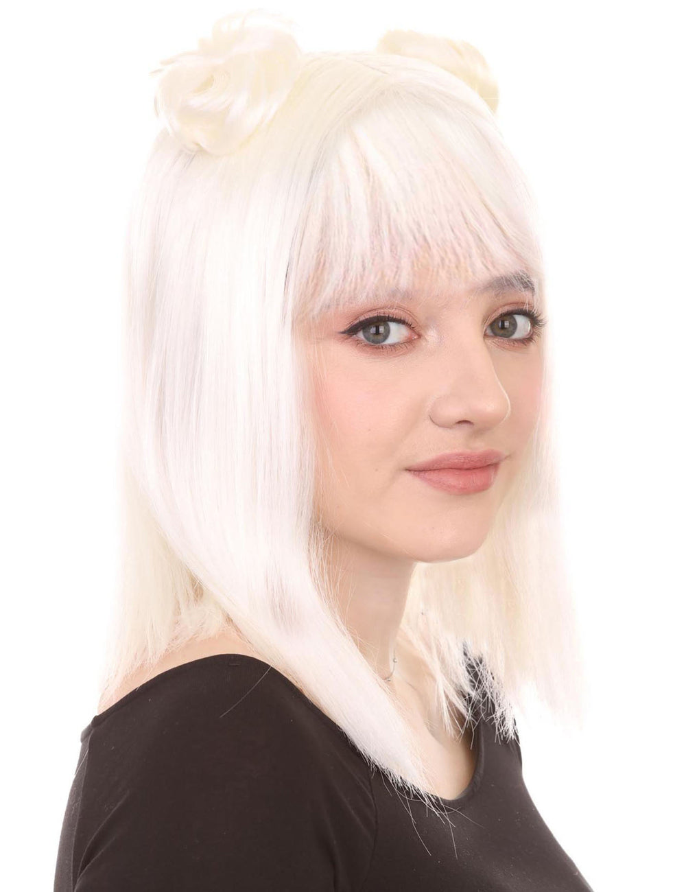 Wigs2you ハロウィンパーティープレミアムレディース H-1480 美しいルックを手に入れよう!ツームーンスタイルのウィッグ
