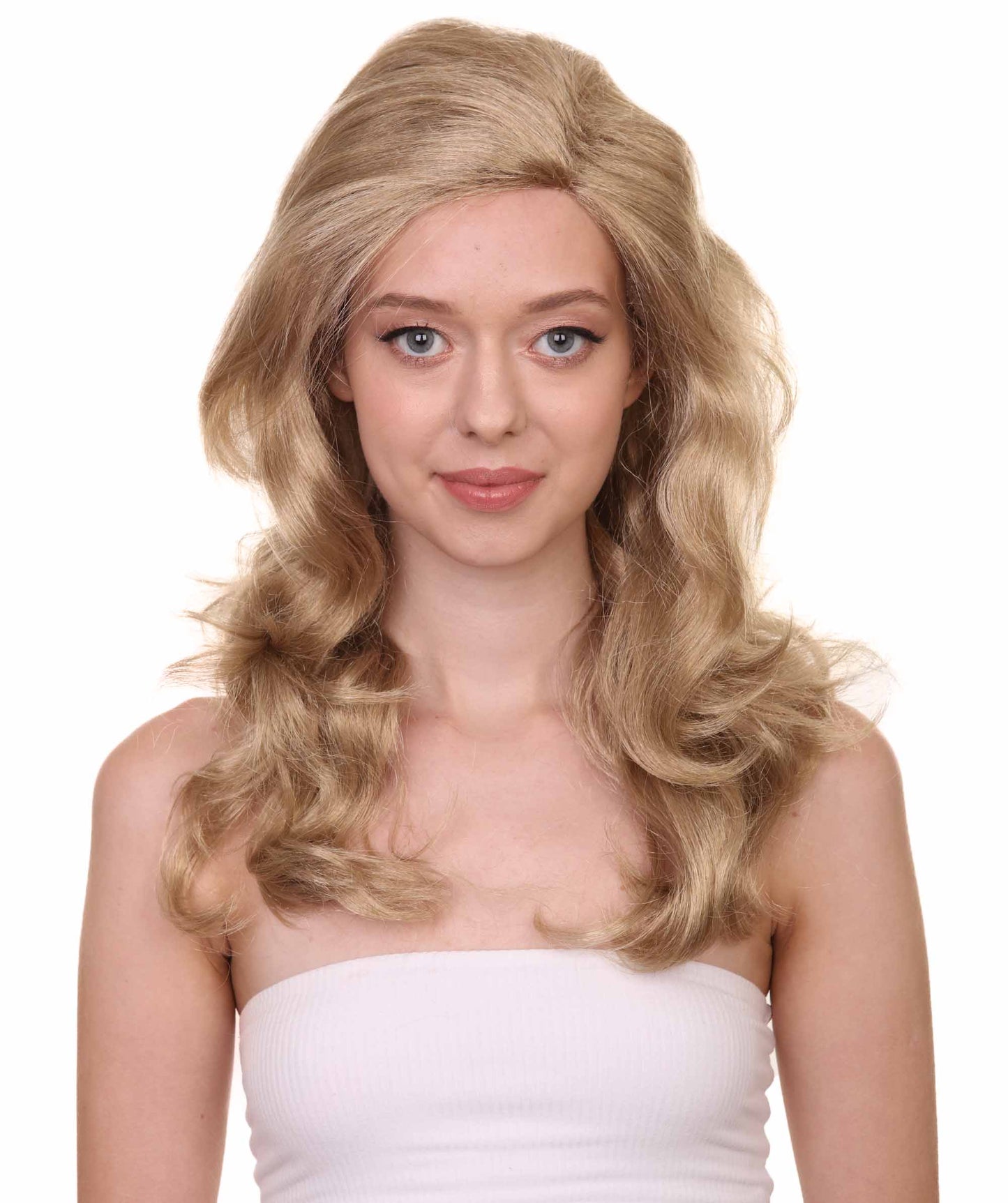 ハロウィンパーティ プレミアム H-5082 女性用 アベンジャーズ4 ブラックウィドウ ブロンドウィッグ