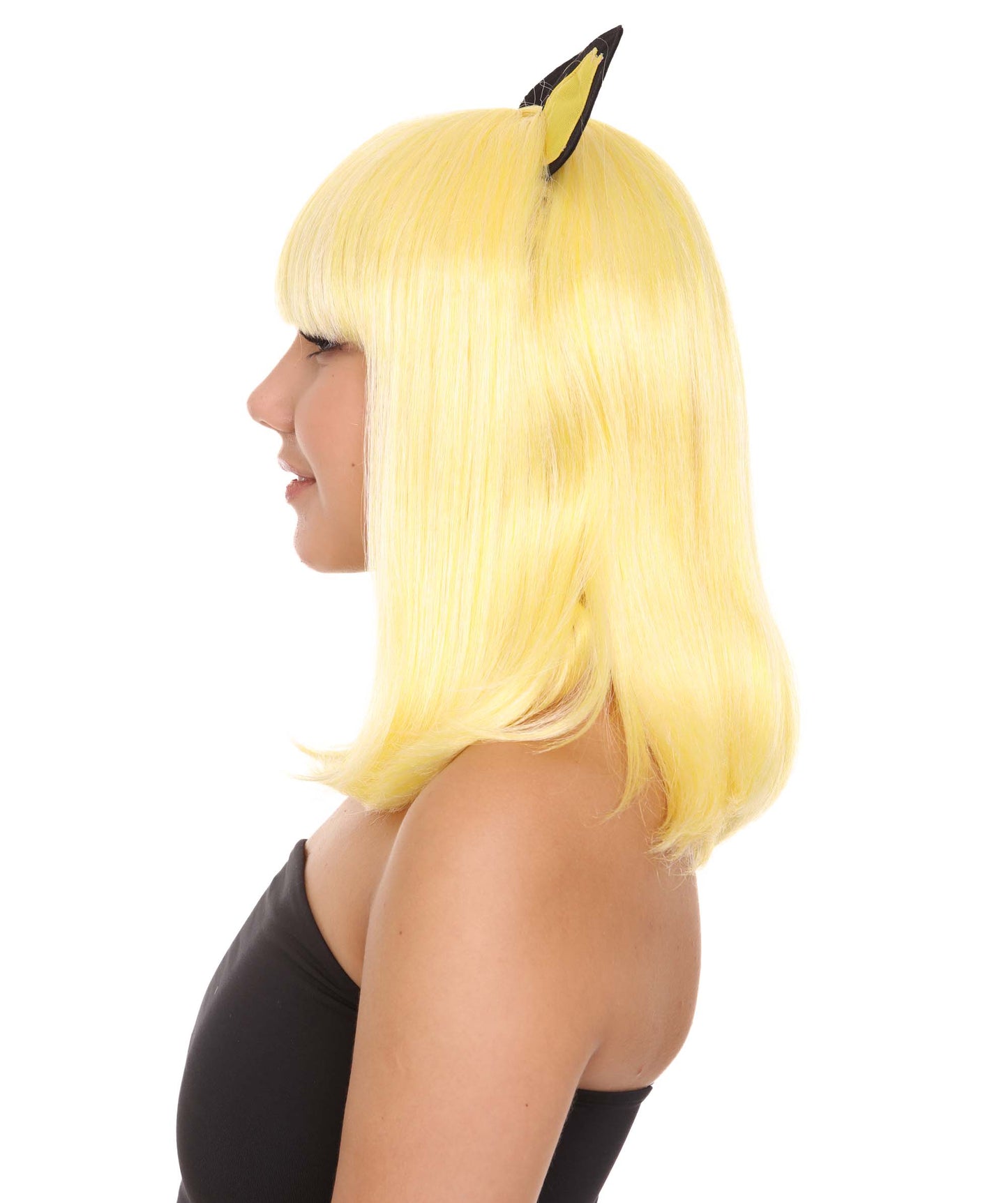 Wigs2youハロウィンパーティープレミアムレディースH-1934 着けやすい 非常に快適 コスプレウィッグ ポケモンピチュー