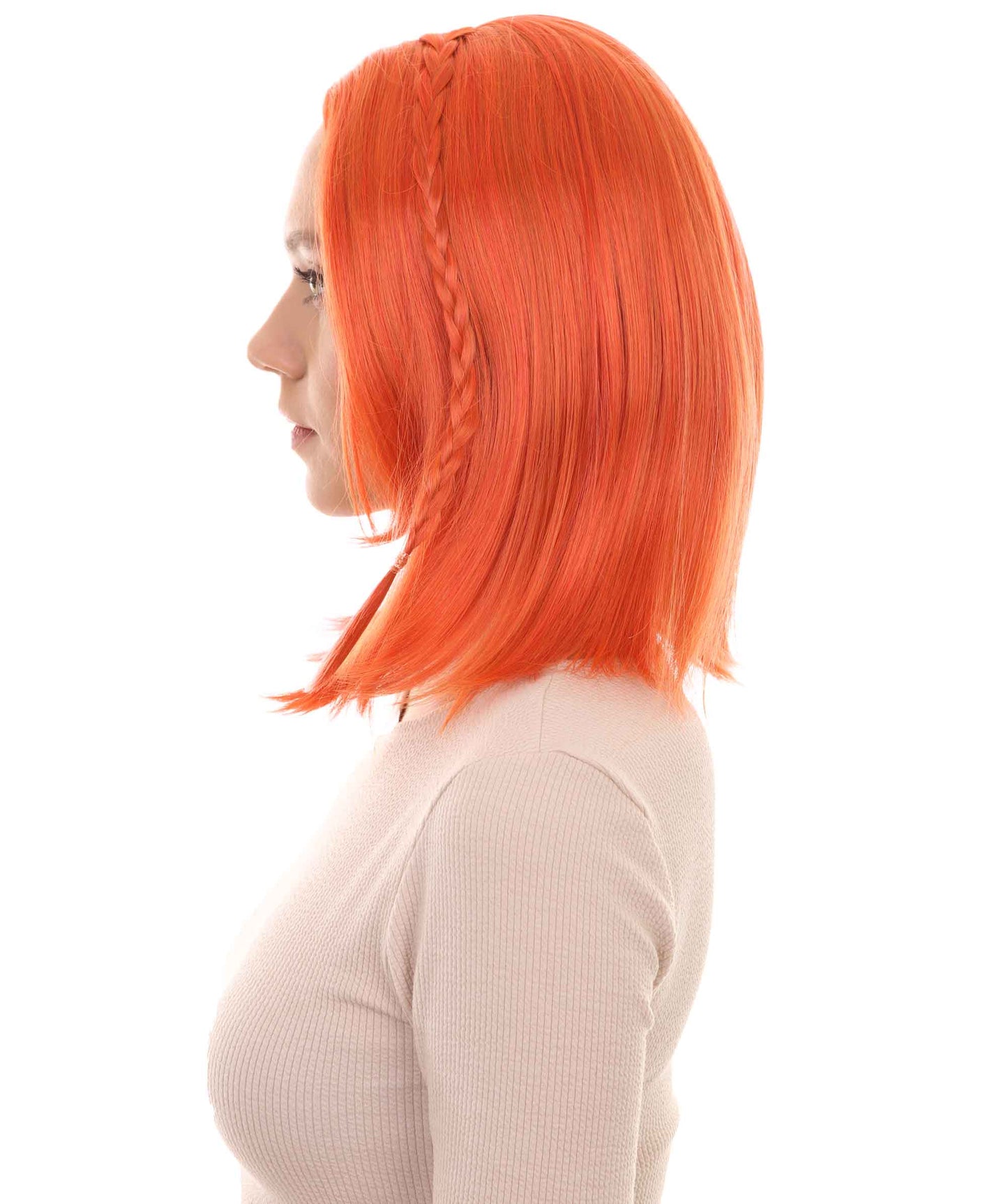 Wigs2you ハロウィンパーティープレミアム H-891 スワンプクイーンウィッグ オレンジ色