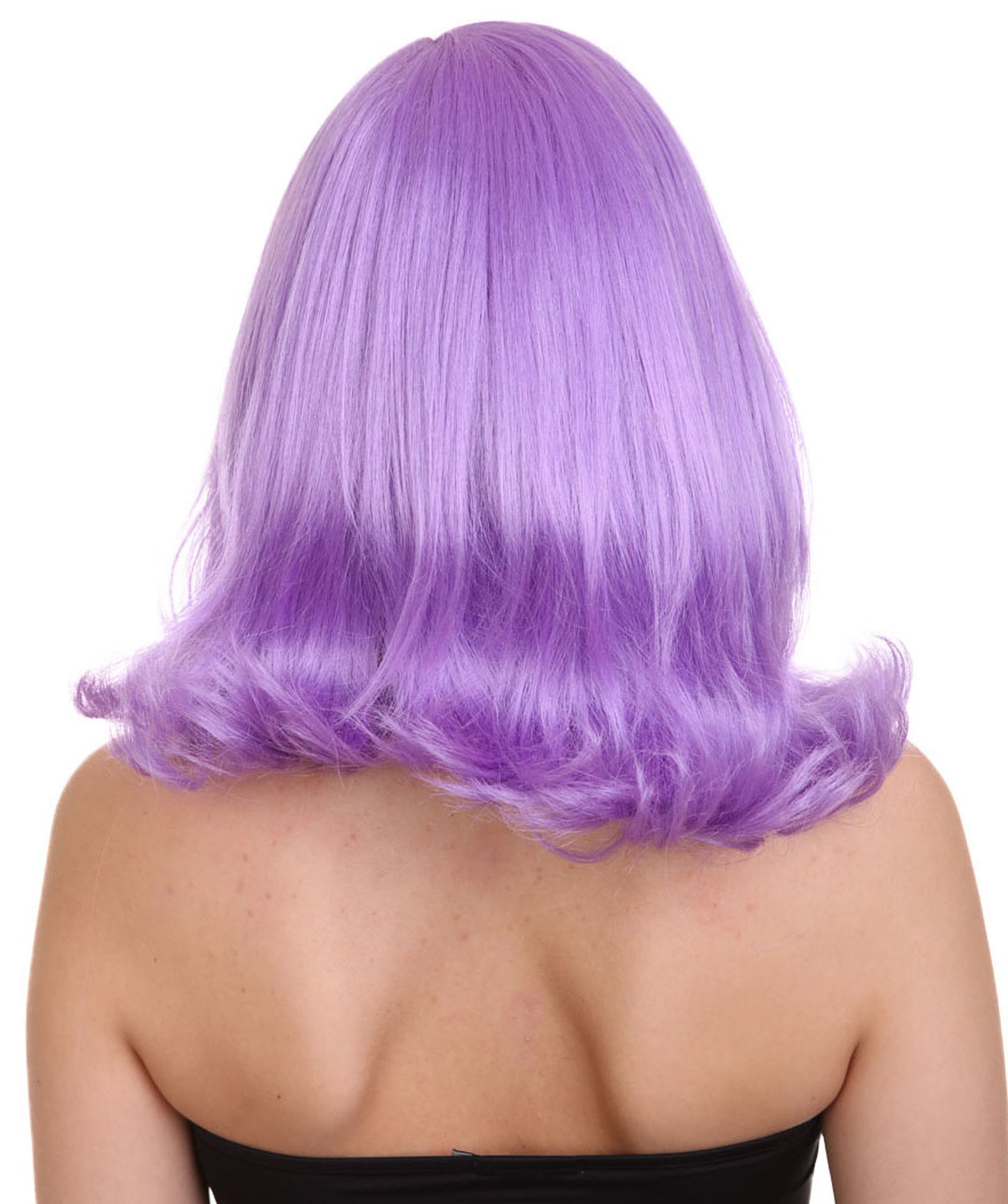 Wigs2you ハロウィン パーティー プレミアム レディース H-1280 着けやすい 快適なフィット感 ライラック ページボーイ ウィッグ