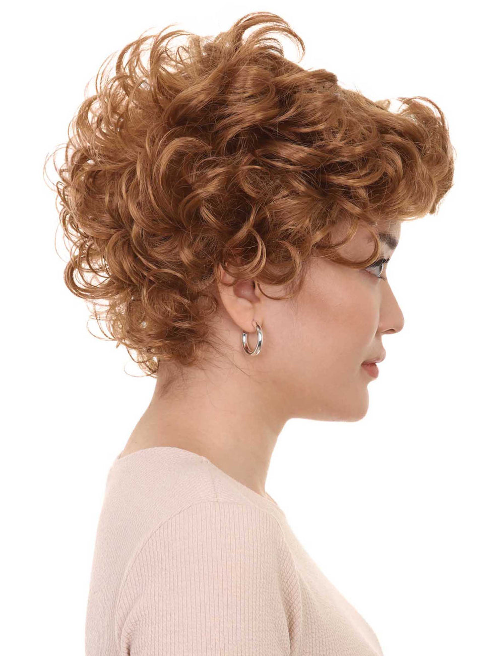 Wigs2you ハロウィンパーティープレミアム レディース H-589 コウノトリウィッグ ブラウン