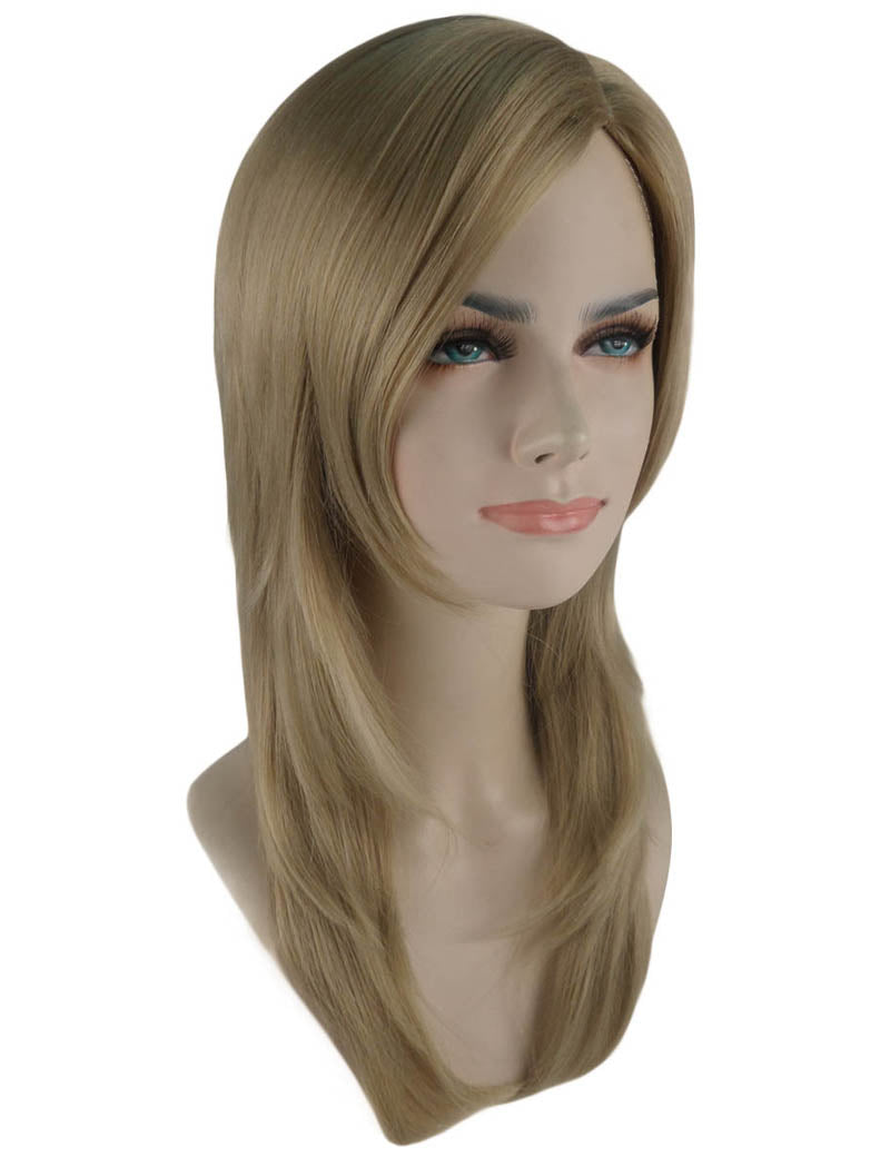 Wigs2you ハロウィンパーティープレミアム H-954 3レイヤーのパーティーガールウィッグ ダークブロンドカラー