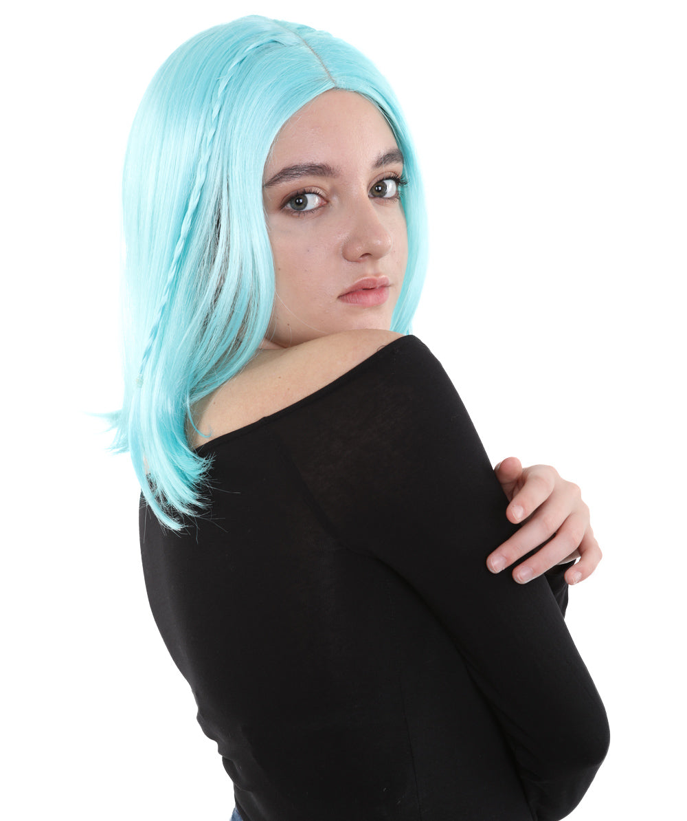 Wigs2you ハロウィンパーティープレミアム レディース H-898 スワンプクイーンウィッグ ブルーレイク色