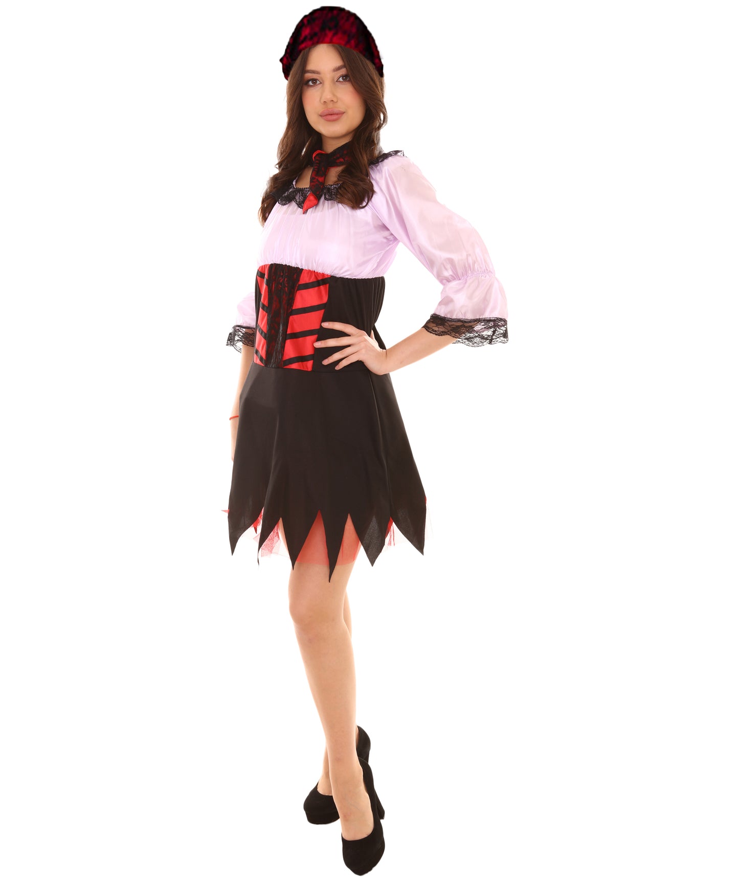 ウィメンズ JCP-021_4 コスチューム セクシー パイレーツ ライトパープル コスプレ コスチューム