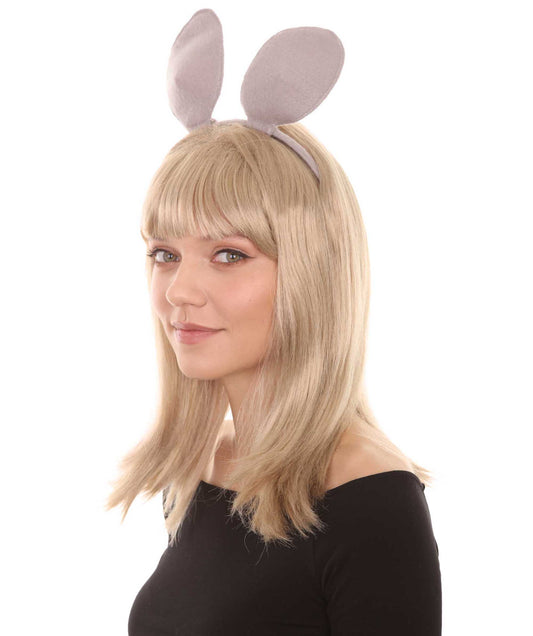 女性用キル・ジャイアンツ バーバラ ブロンドウィッグ 耳付き H-4697 TV/映画ウィッグ プレミアム通気性キャップレスキャップ