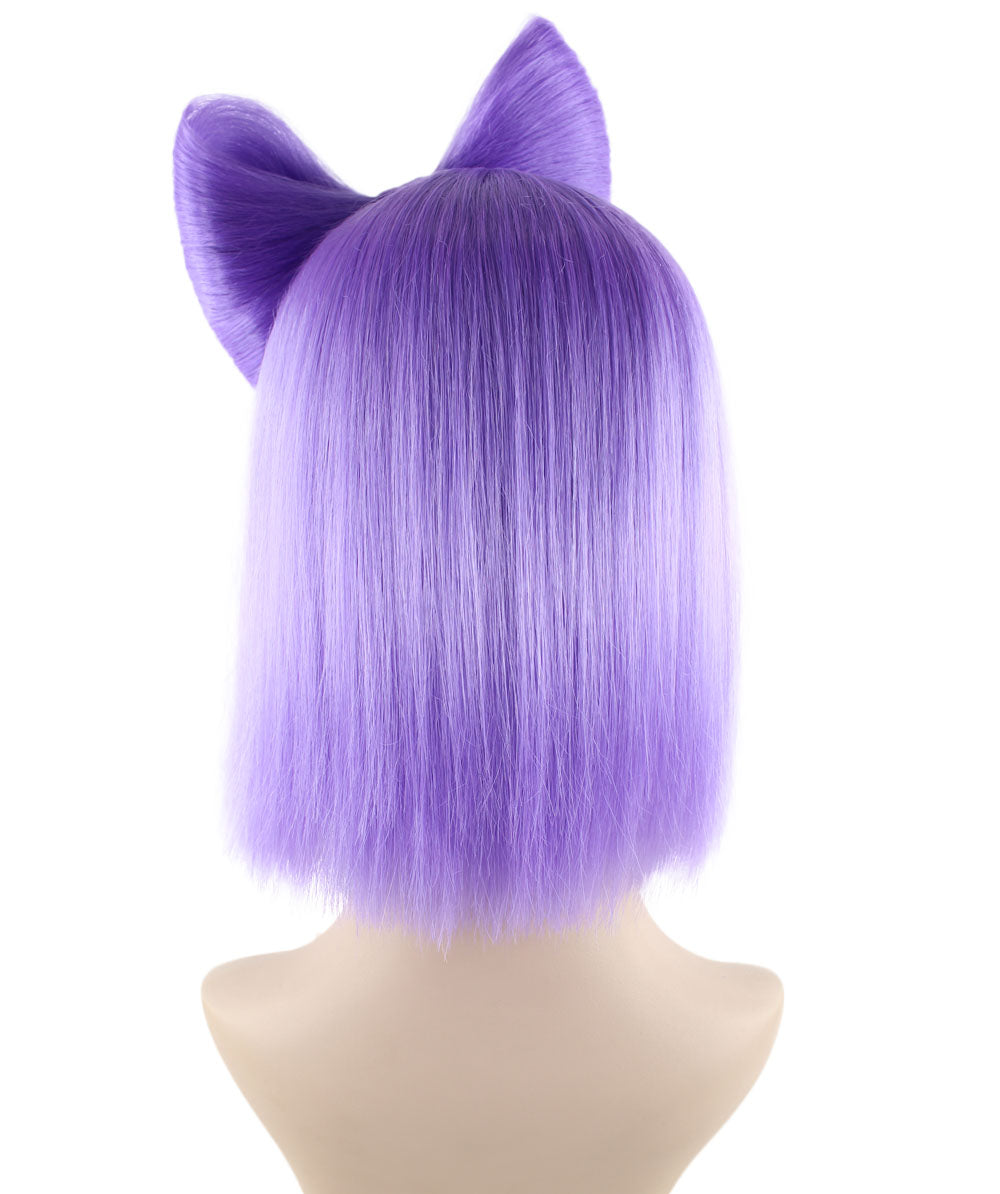 ハロウィンパーティ プレミアムレディース H-1668 ライラックバタフライウィッグ