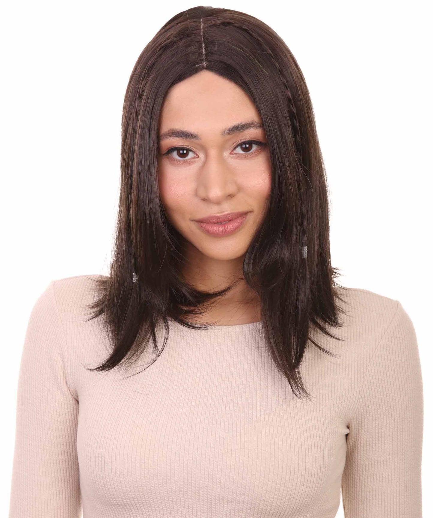 Wigs2you ハロウィンパーティープレミアム レディース H-919 スワンプクイーンウィッグ ダークブラウン色
