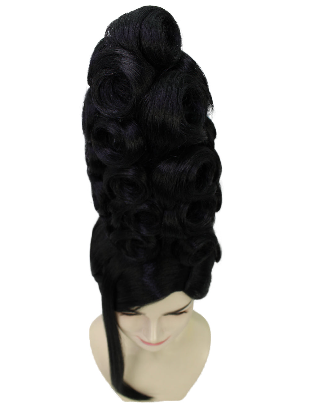 Wigs2you ハロウィンパーティ プレミアムレディース Cardi B ブラックウィッグ H-5731