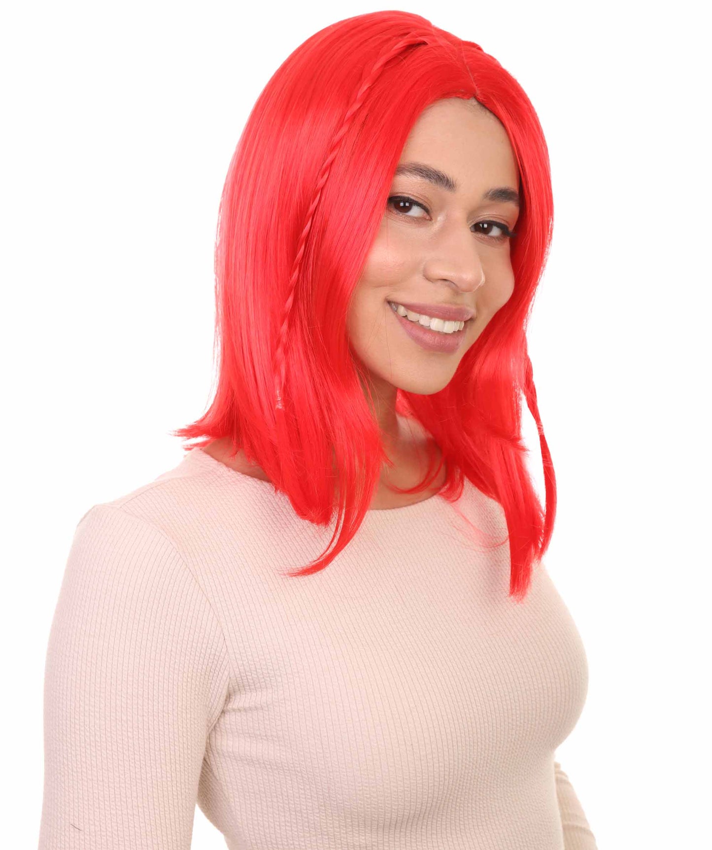 Wigs2you ハロウィンパーティープレミアム H-888 スワンプクイーンウィッグ レッド色