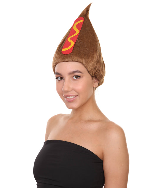 Wigs2youハロウィンパーティープレミアムレディースH-1920 着けやすい 非常に快適 ホットドッグトロールウィッグ