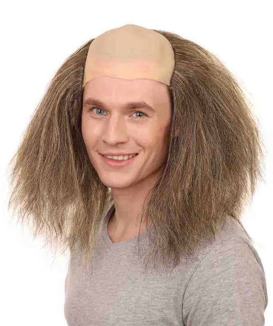 大人用 ホラー映画 ホラークラウン ウィッグ H-2492 ハロウィン に最適 軟らかい 難燃性合成繊維