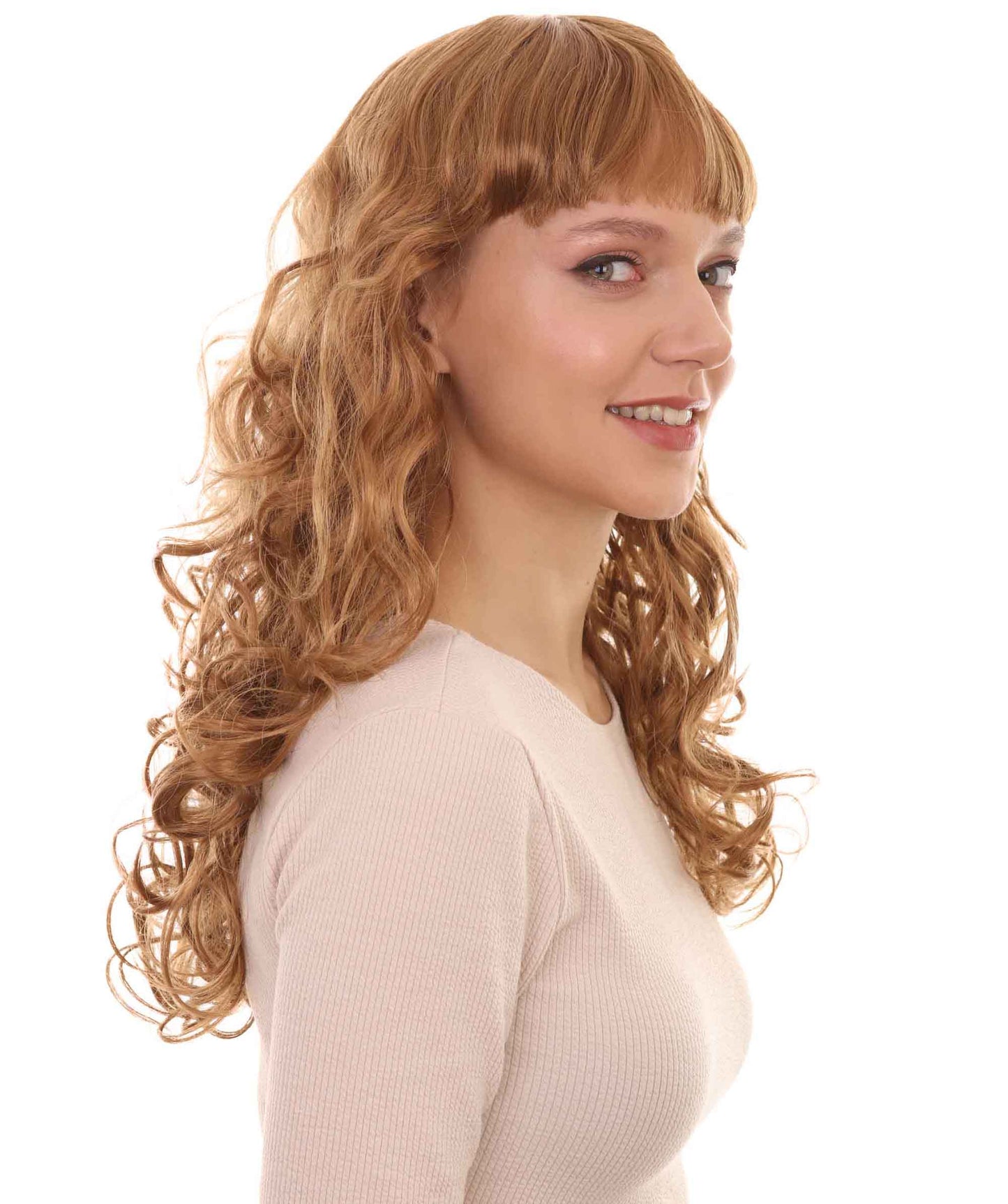 Wigs2you ハロウィン パーティー プレミアム H-835 バットマン 女性ジョーカー ウィッグ Lt ブラウン色