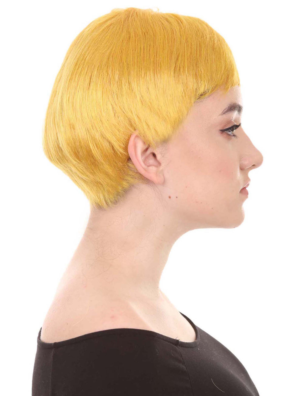 Wigs2you ハロウィンパーティープレミアム レディース H-594 コウノトリウィッグ ゴールデンイエロー