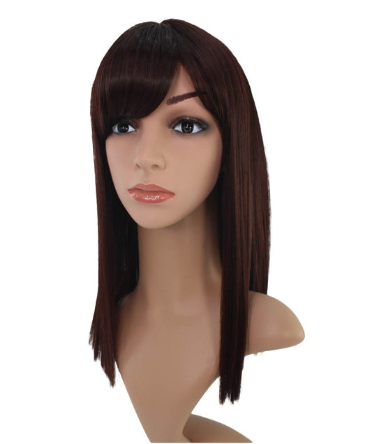 W-590、ロング丈 耐熱ファイバーウィッグ 各色ウィッグネット付