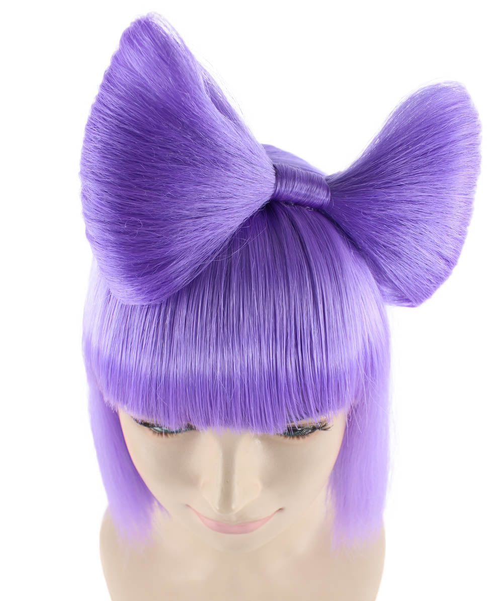 ハロウィンパーティ プレミアムレディース H-1668 ライラックバタフライウィッグ