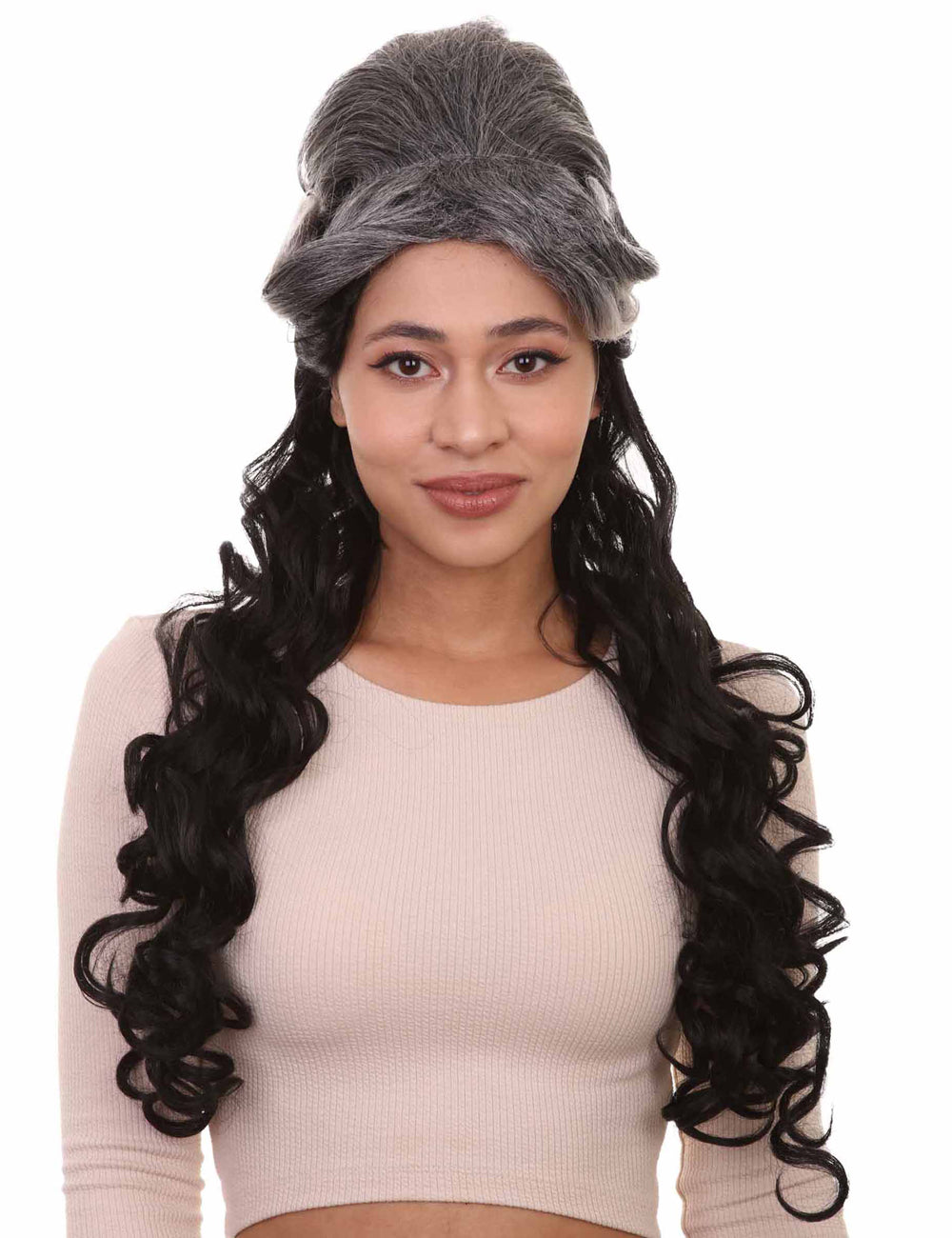 ルネッサンス レディ 女性用ウィッグ コレクション | ロングカーリーコロニアルコスプレハロウィンウィッグ | ウィッグ プレミアム通気性キャップレスキャップ H-404