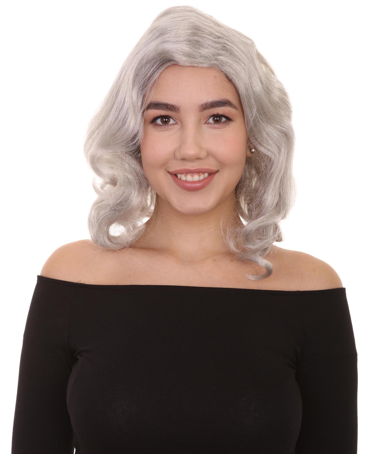 ハロウィンパーティ プレミアム H-5081 女性用 アベンジャーズ4 ブラックウィドウ ブロンドウィッグ