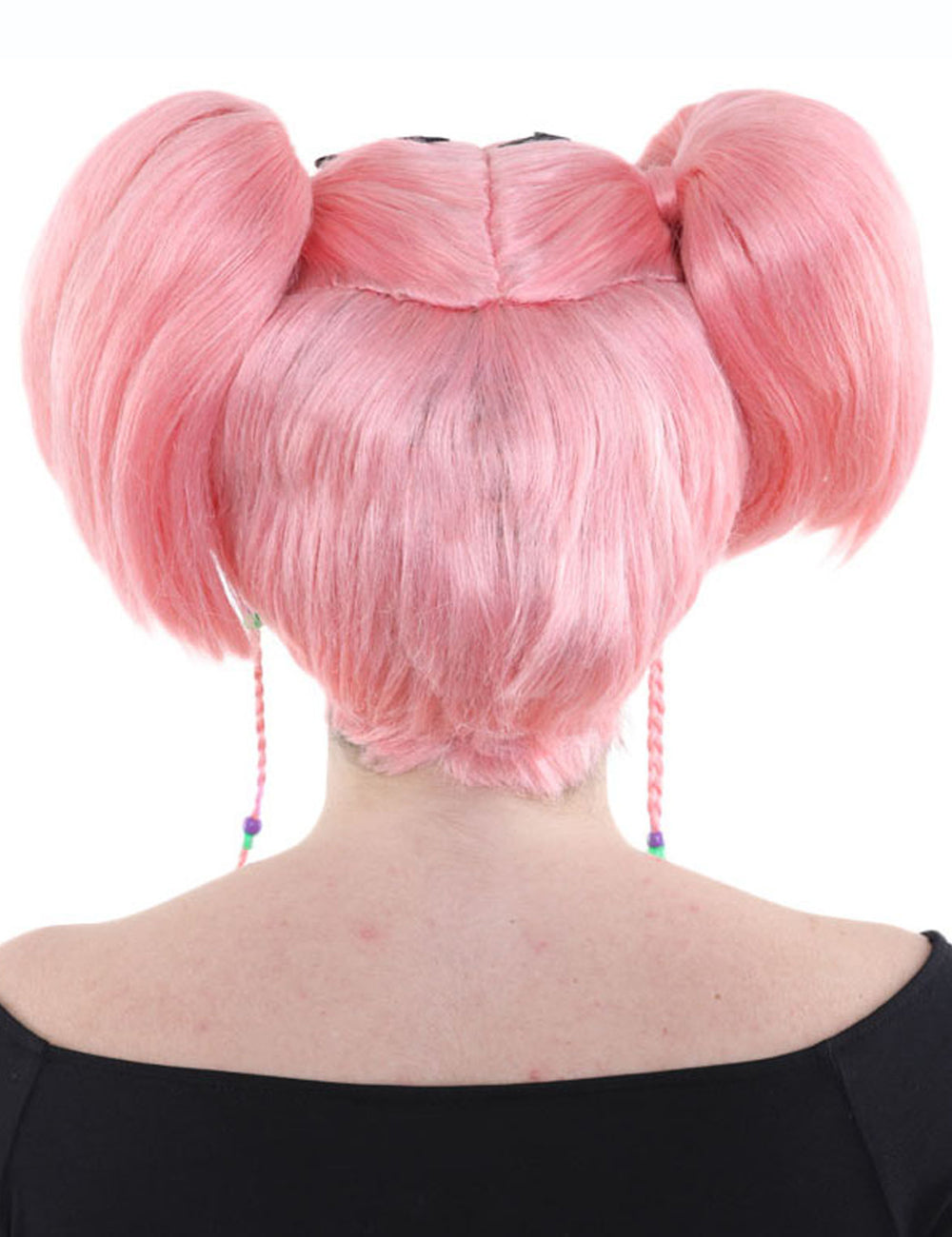 Wigs2you ハロウィンパーティープレミアム レディース H-715 バットエンジェルウィッグ コーラルカラー