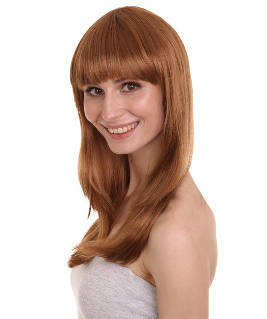 Wigs2you ハロウィンパーティープレミアムレディース H-1064 とても快適なグラマーグリーンウィッグ Lt ブラウンカラー