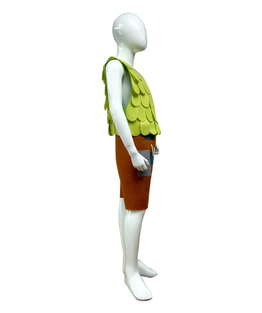 子供用 JCP-030(Kids) トロールズ ブランチ コスチューム ライムとイエロー ハロウィンコスチューム