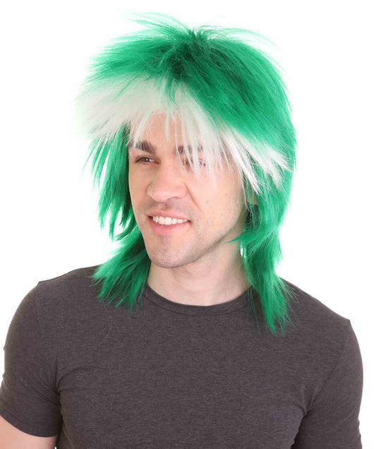 ハロウィーンパーティープレミアムメンズH-3797 サウジアラビア マレットウィッグ