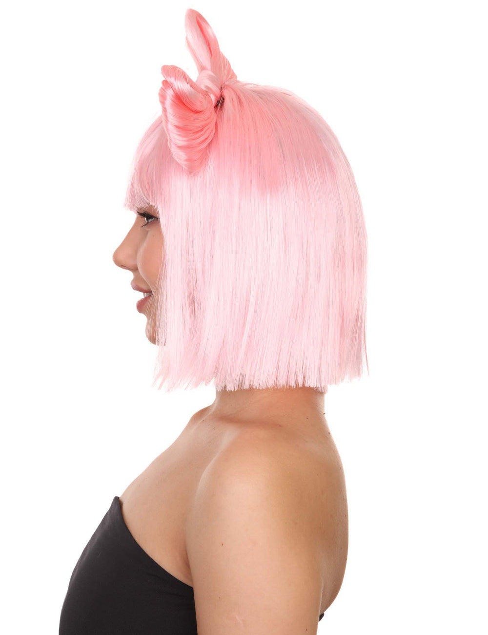 Wigs2you ハロウィンパーティープレミアムレディース H-1666 着け心地が良い とても快適 ライトピンク バタフライウィッグ