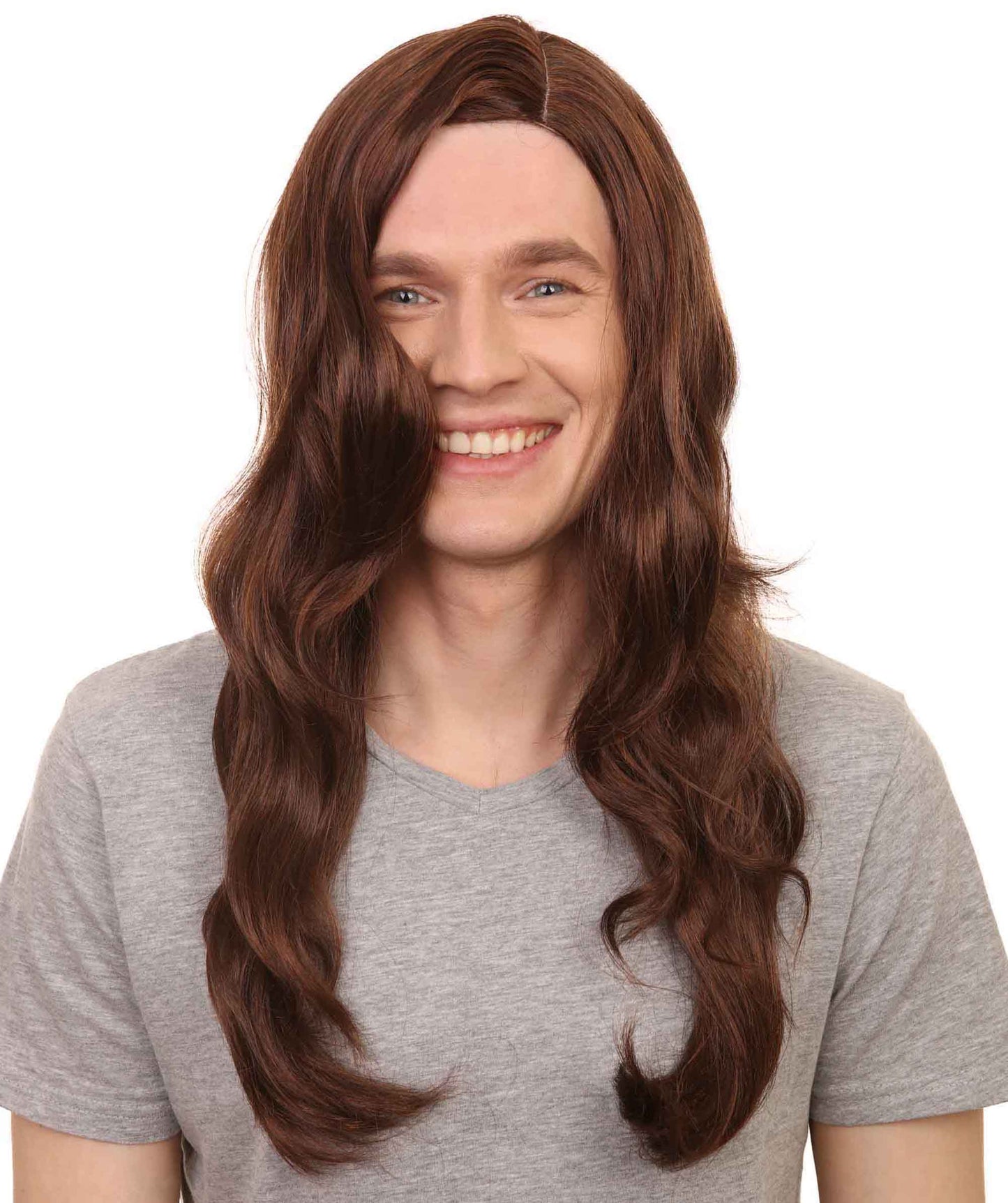 ハロウィンパーティープレミアム大人用 H-2205 80年代のロッカーウィッグ 信頼を取り戻す 男性の髪の部分の利点