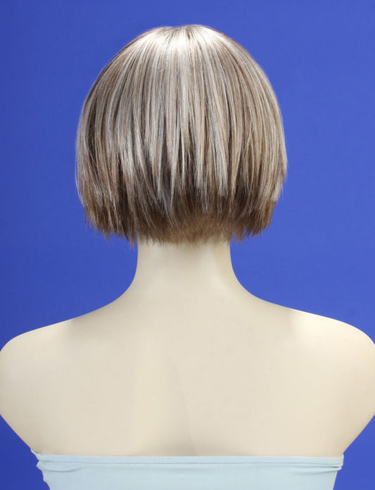 ハロウィンパーティープレミアムレディース W-1007 ブラウンシルバーグレイHL ファンシーキャラクターファッションウィッグ ソフト合成繊維