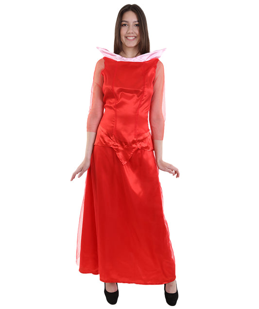 女性 JCO-413 のプリンセスコスチューム レッドコスプレコスチューム