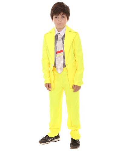 シンガー ボウイ JCP-028_9(Kids) コスプレコスチューム（子供用） イエロー