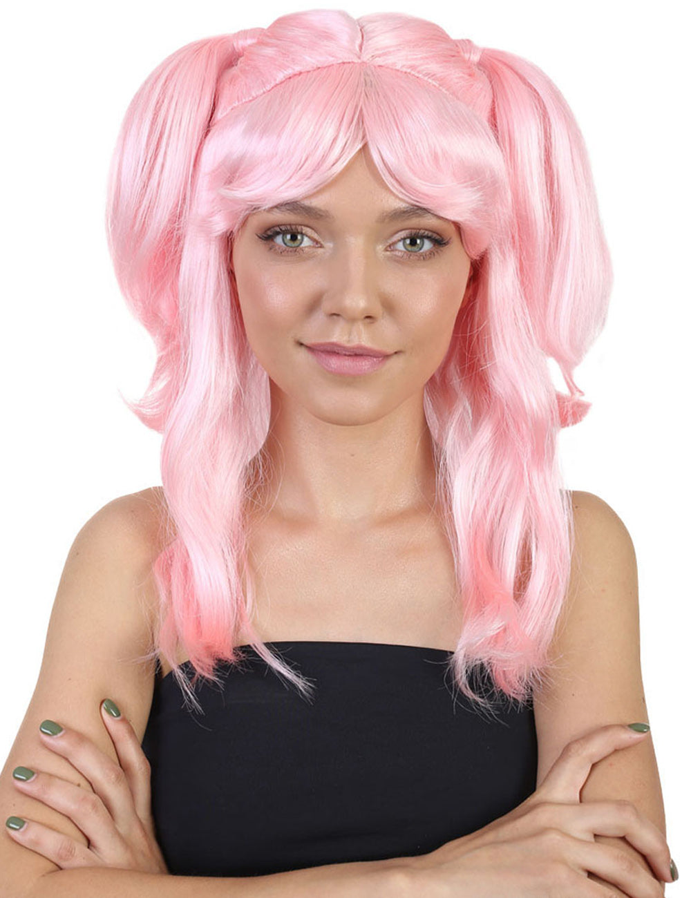 Wigs2you ハロウィンパーティープレミアム レディース H-792 バナナエンジェルウィッグ ソフトピンク色
