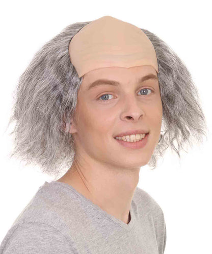 Wigs2you ハロウィンパーティー プレミアム メンズ H-642 ハゲ爺さんウィッグ グレー色