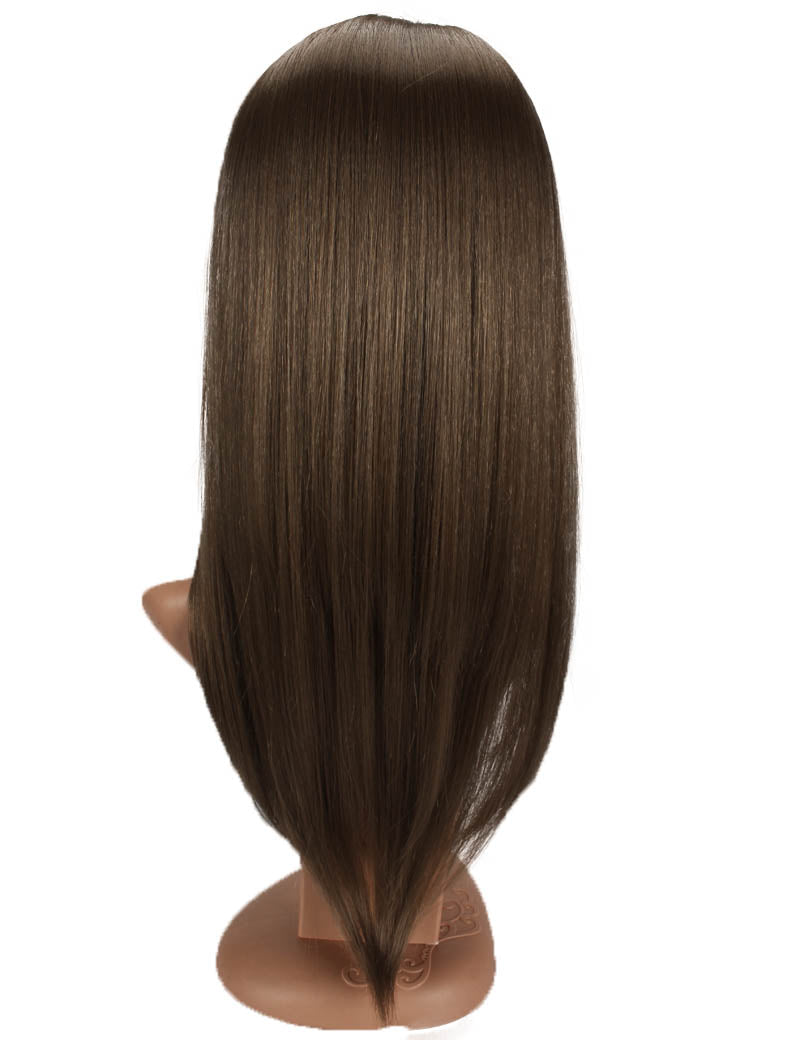 定番の人気商品です！ストレートロングスタイル  ウィッグ1つで簡単にサラサラヘアーに！ ウィッグネット付き W-407