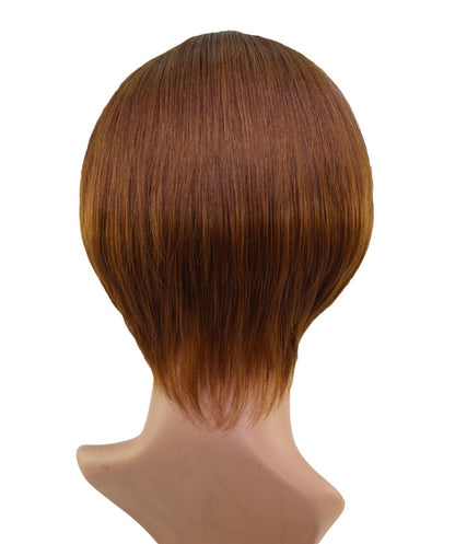 W-569,耐熱商品☆simple is bestスッキリとナチュラル さらさらボブ,ウィッグネット付き