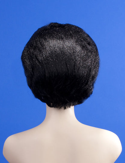 プレミアムレディース H-138 ハローブラック パーティー準備完了 豪華なハロウィンウィッグ