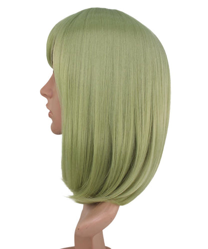 Wigs2You ミディアムストレートウィッグ サイドバング付き フルウィッグ 耐熱ファイバー製 コスプレ・イベント用 - サンディブラウン C-069