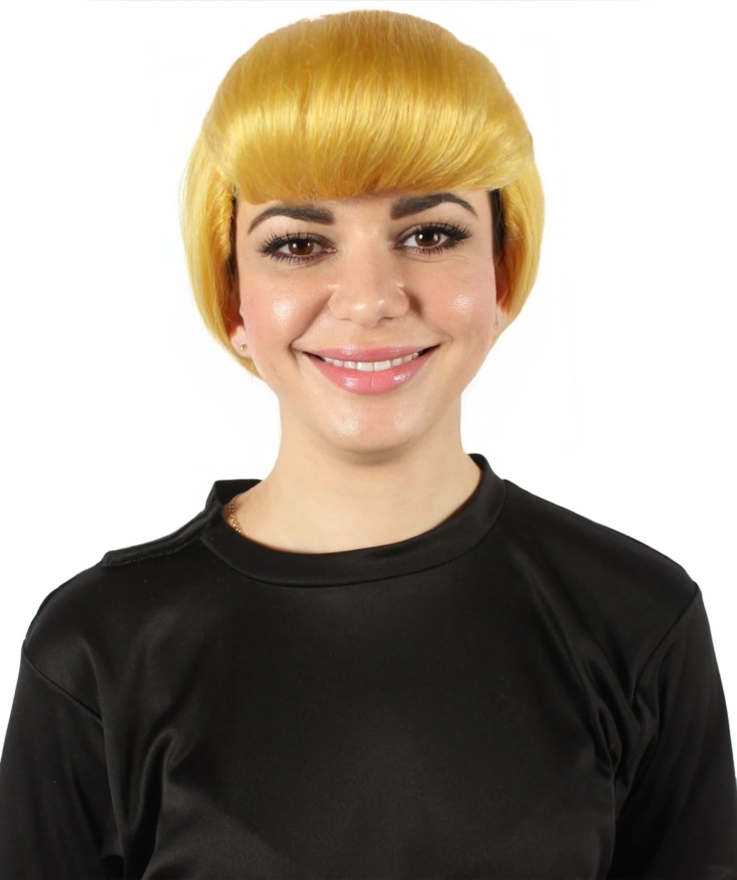 ハロウィンパーティプレミアムレディース H-5755 おもちゃアニメーション映画ゴールデンブロンドポニーテールウィッグ