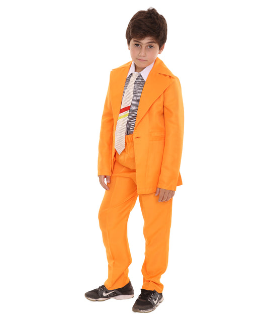 シンガー ボウイ JCP-028_3(Kids) コスプレコスチューム（子供用） オレンジ