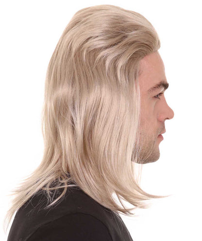 Wigs2you ハロウィンパーティープレミアムメンズ H-2129 タイガーメンズ マレットブロンドレトロウィッグ 自然な見た目 完璧なウィッグの選び方