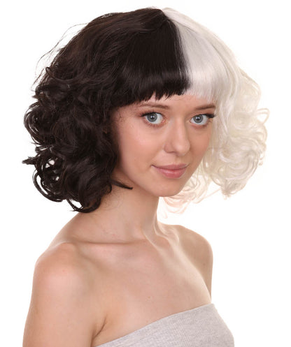 ハロウィンパーティープレミアムレディ H-5479 ミディアムレングス クルーエル＆イーヴィルウィッグ