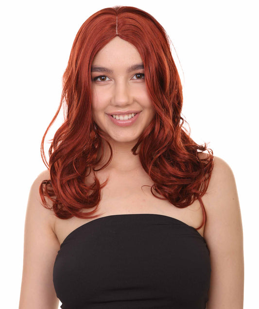 ハロウィンパーティー プレミアム 女性用 H-2765 スーパースター ロング ウェーブ ウィッグ