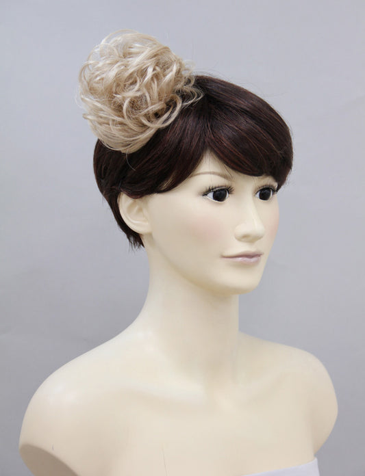 レディースファッション W-8212 アッシュブロンド ヘアアクセサリー 合成繊維